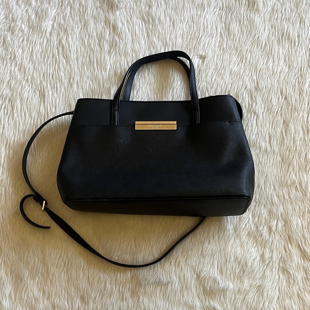 Kate spade Black Leather Satchel